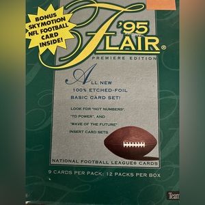 ‘95 Flaire Premiere Editon NFL Cards